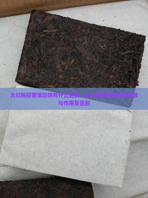 大红袍和普洱功效有什么区别，大红袍和普洱茶的功效与作用及区别